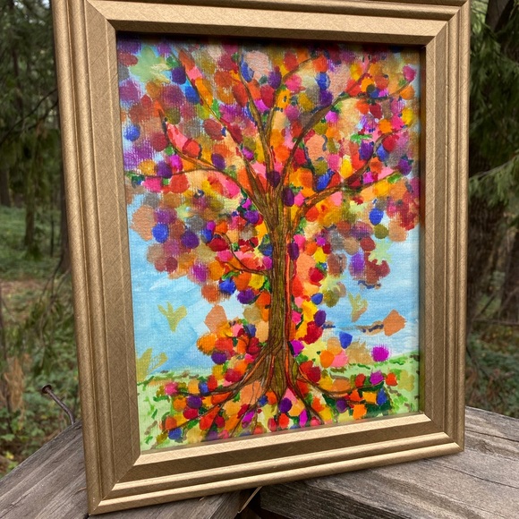 Kreativekristen original watercolor , the colors of fall , HP 25x4 - Picture 8 of 8